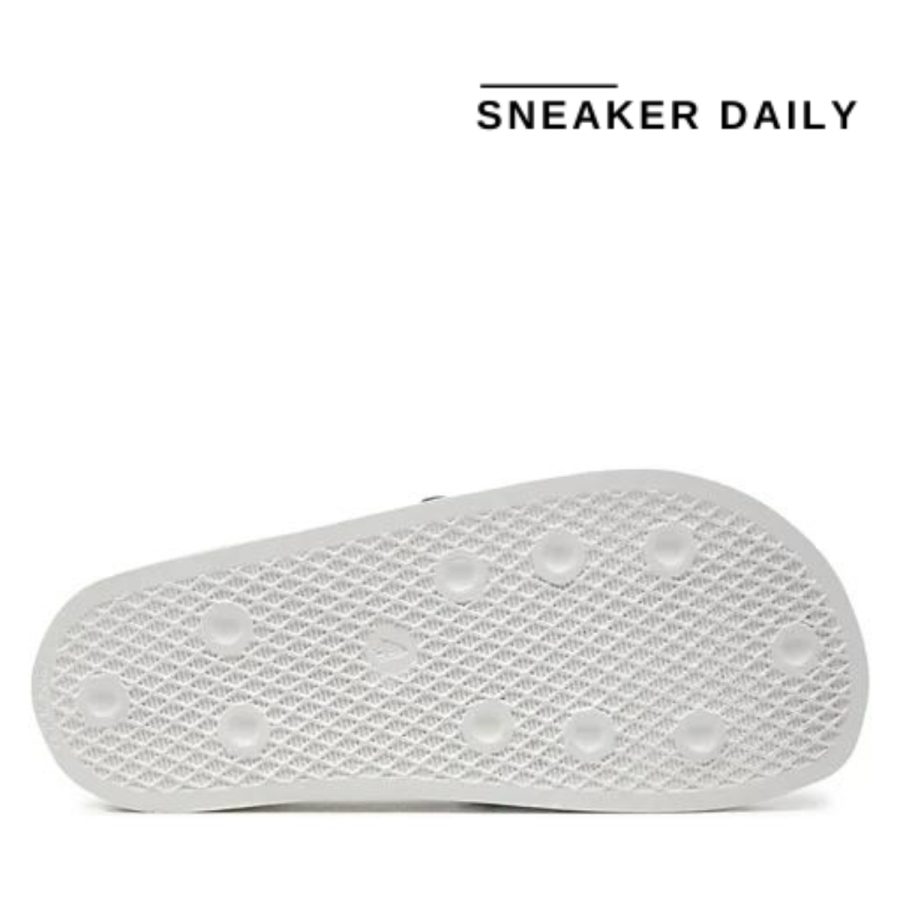 dép adidas adilette slide 'white black trefoil' id5799