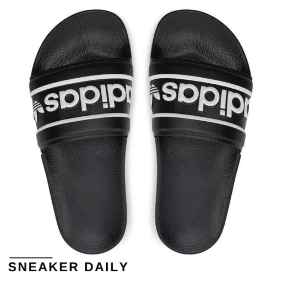 dép adidas adilette slide 'core black' id5797