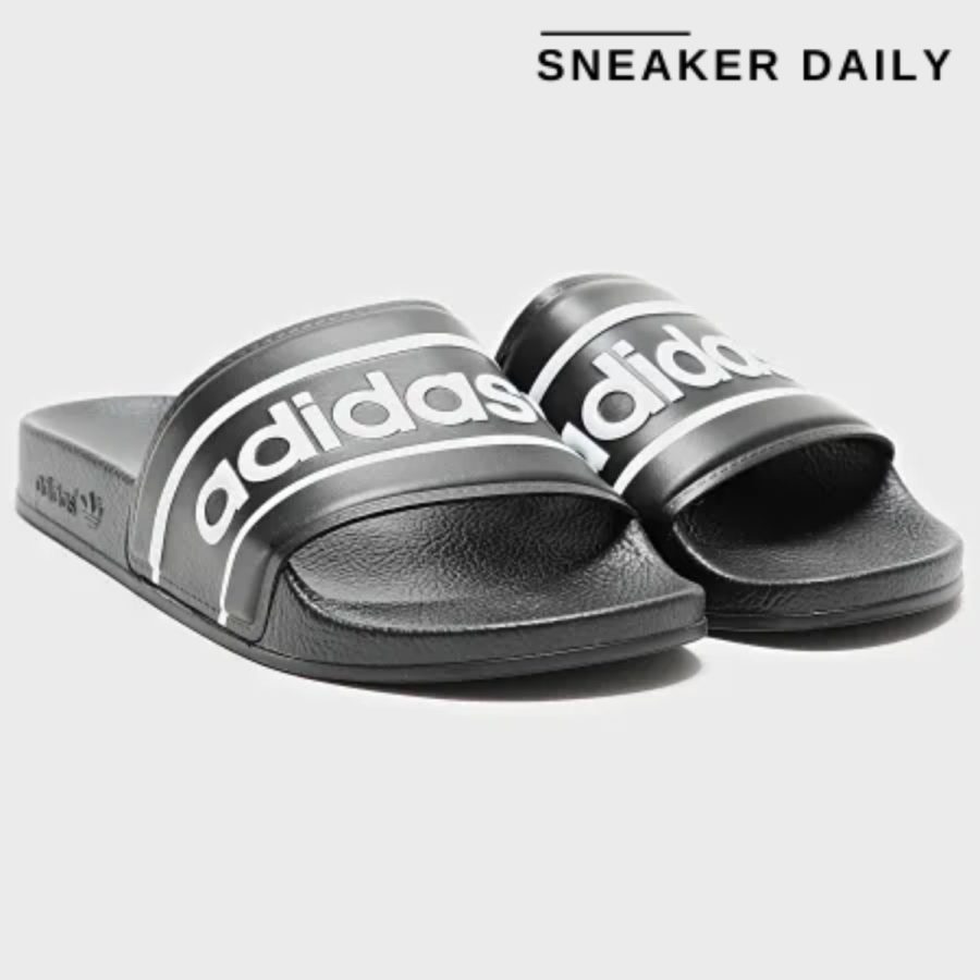 dép adidas adilette slide 'core black' id5797