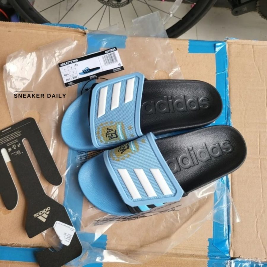 dép adidas adilette tnd argentina 'blue' gx9705