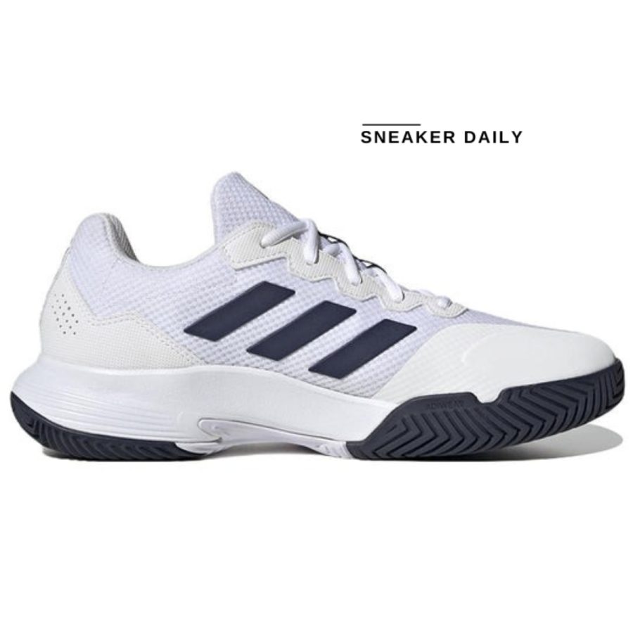 giày adidas gamecourt 2.0 'white team navy' hq8809