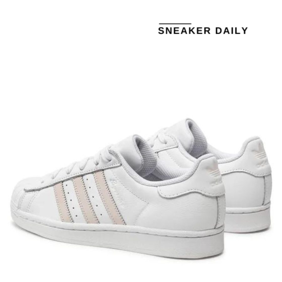 giày adidas superstar 'white putty mauve' ie3001