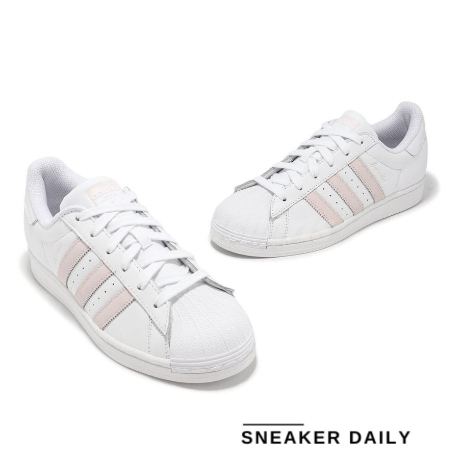 giày adidas superstar 'white putty mauve' ie3001