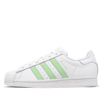 giày adidas superstar 'white semi green spark' (wmns) ie3005