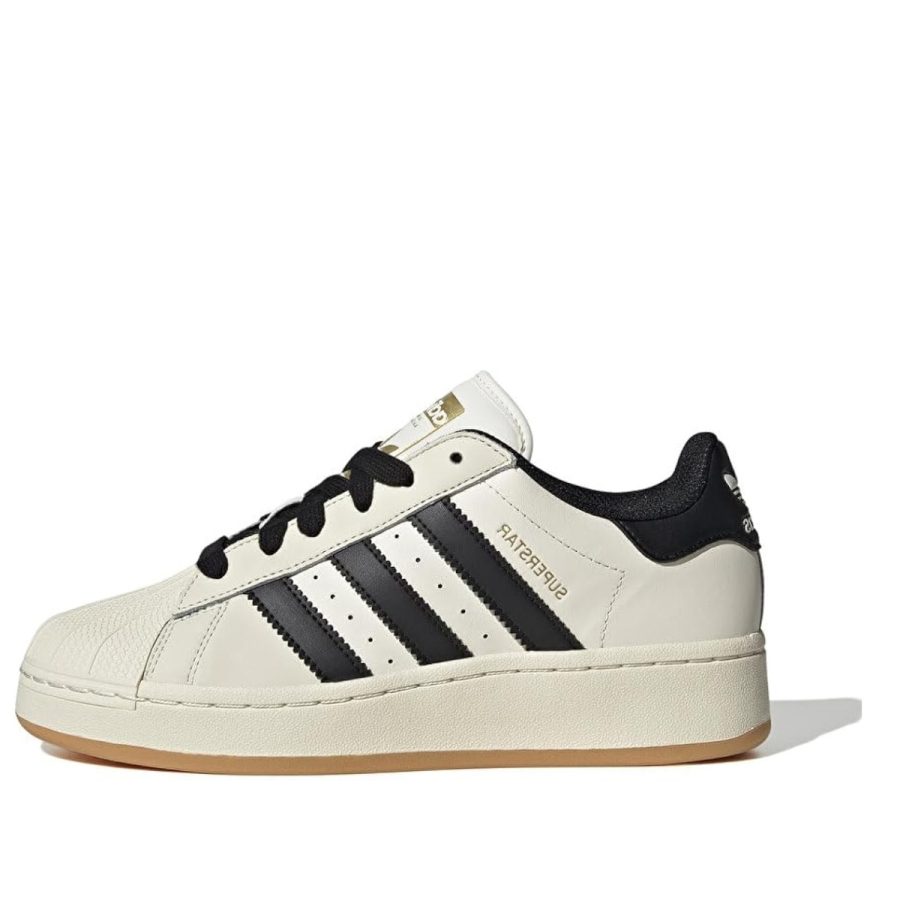 giày adidas superstar xlg 'cream black gum' (wmns) id5698