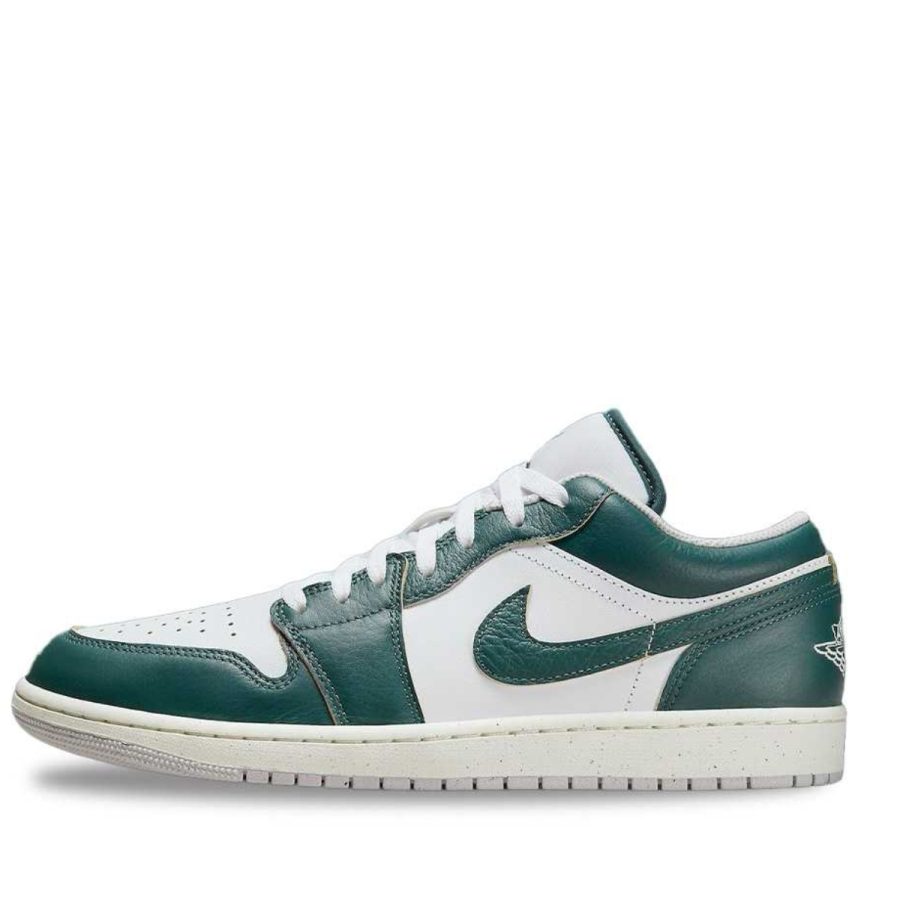 giày air jordan 1 low oxidized green fq7687-300