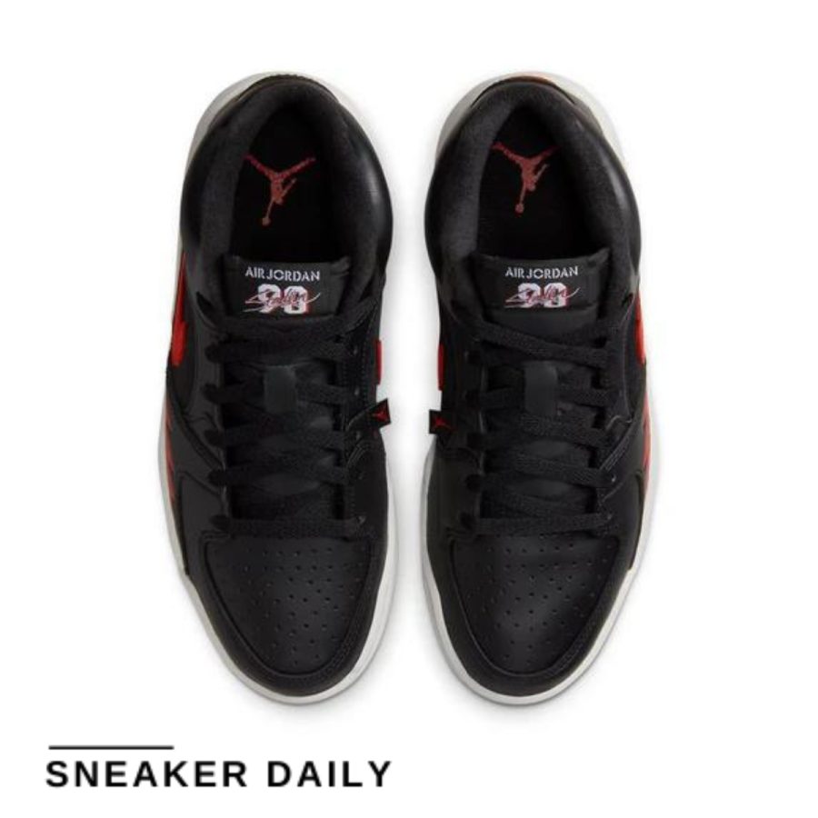 giày air jordan stadium 90 'black gym red' (wmns) fb2269-001