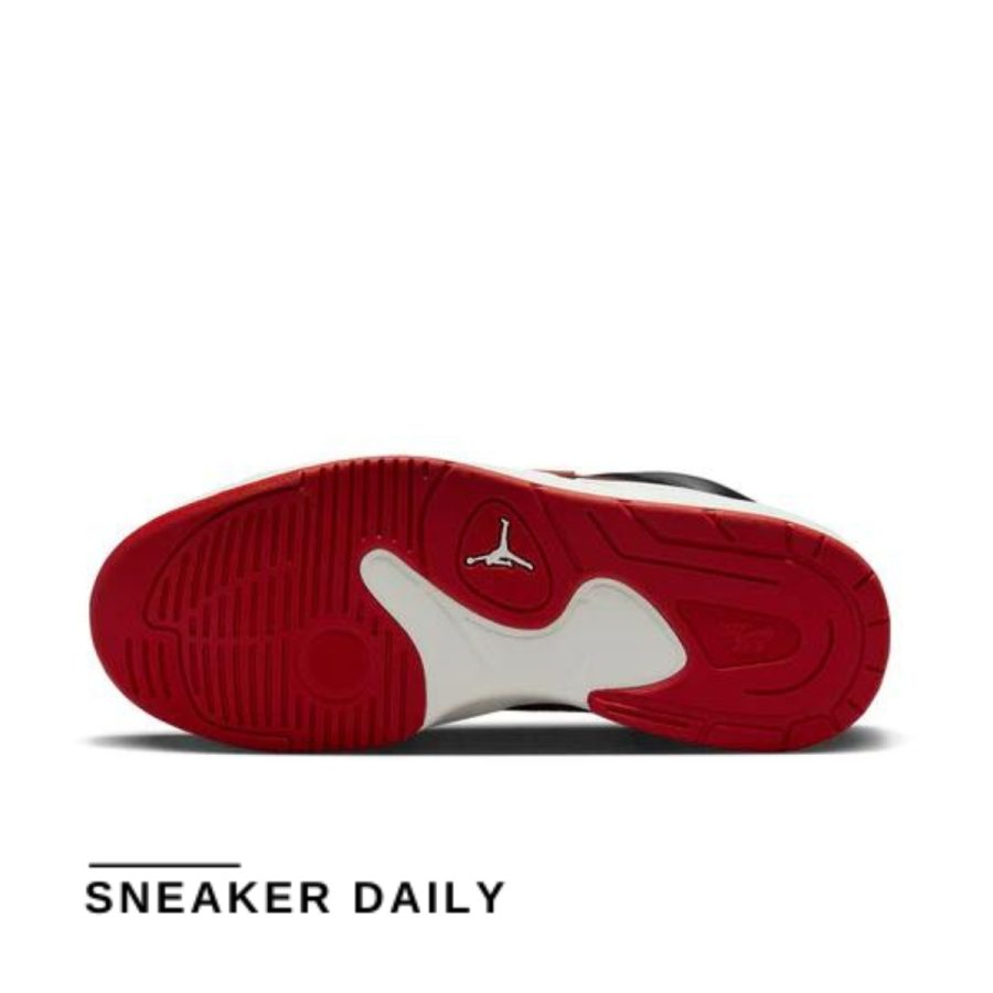 giày air jordan stadium 90 'black gym red' (wmns) fb2269-001