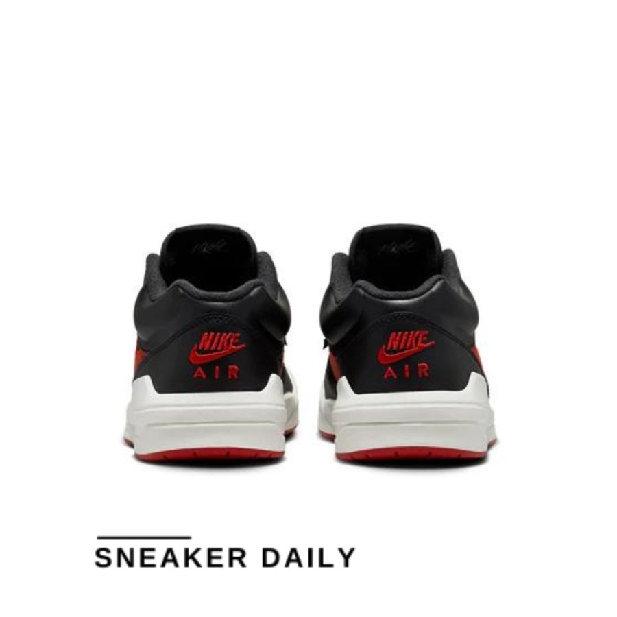 giày air jordan stadium 90 'black gym red' (wmns) fb2269-001
