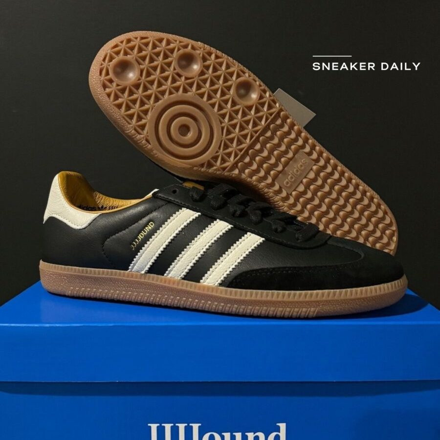 giày jjjjound x adidas samba og 'black' id8707