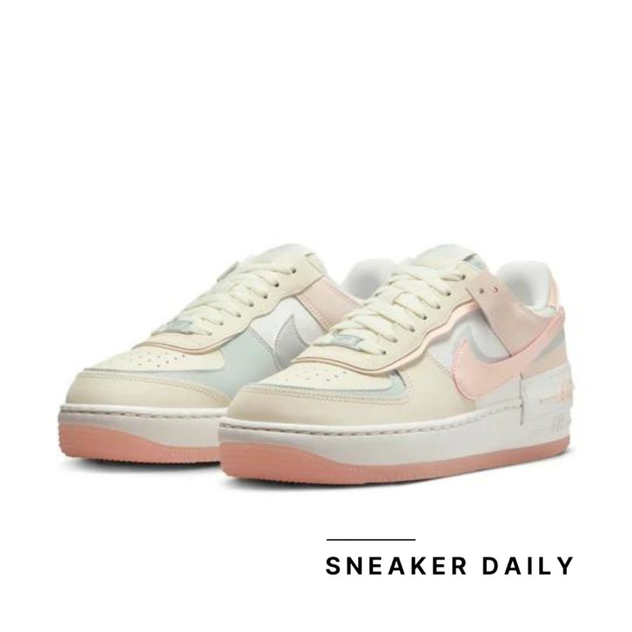 giày nike air force 1 shadow 'coconut milk crimson tint' (wmns) dz1847-105