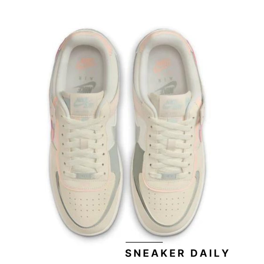 giày nike air force 1 shadow 'coconut milk crimson tint' (wmns) dz1847-105