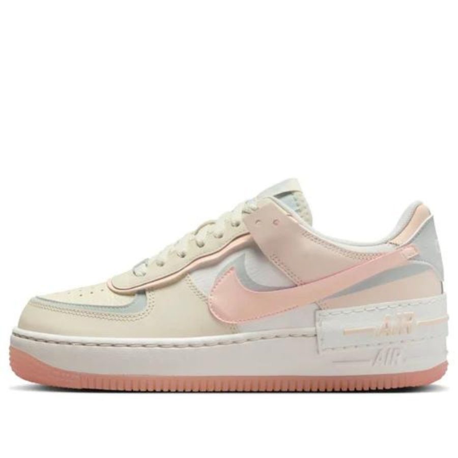 giày nike air force 1 shadow 'coconut milk crimson tint' (wmns) dz1847-105