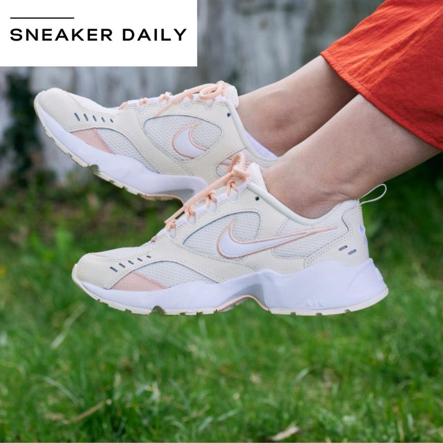 giày nike air heights sneakers 'white pink' (wmns) ci0603-107