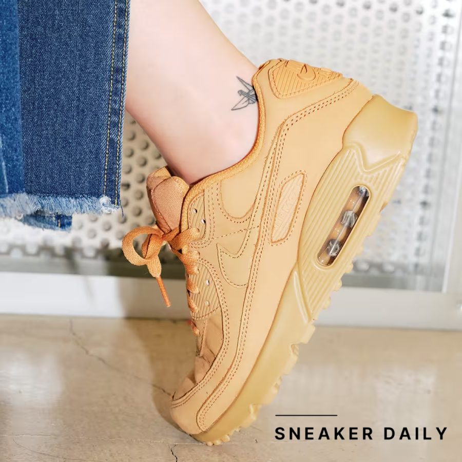 giày nike air max 90 'wheat flax' fz5102-299