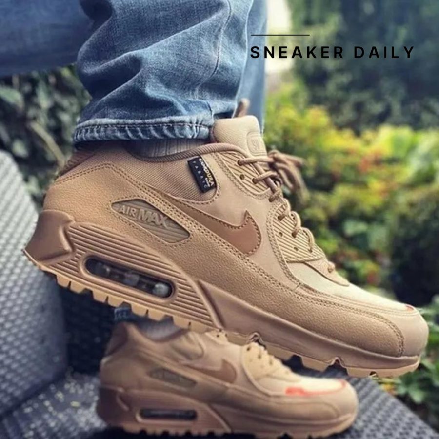 giày nike air max 90 'wheat flax' fz5102-299