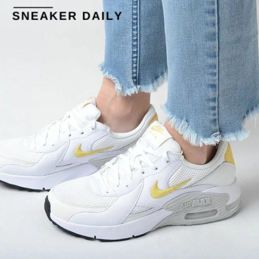 giày nike air max excee 'white saturn gold' (wmns) cd5432-129