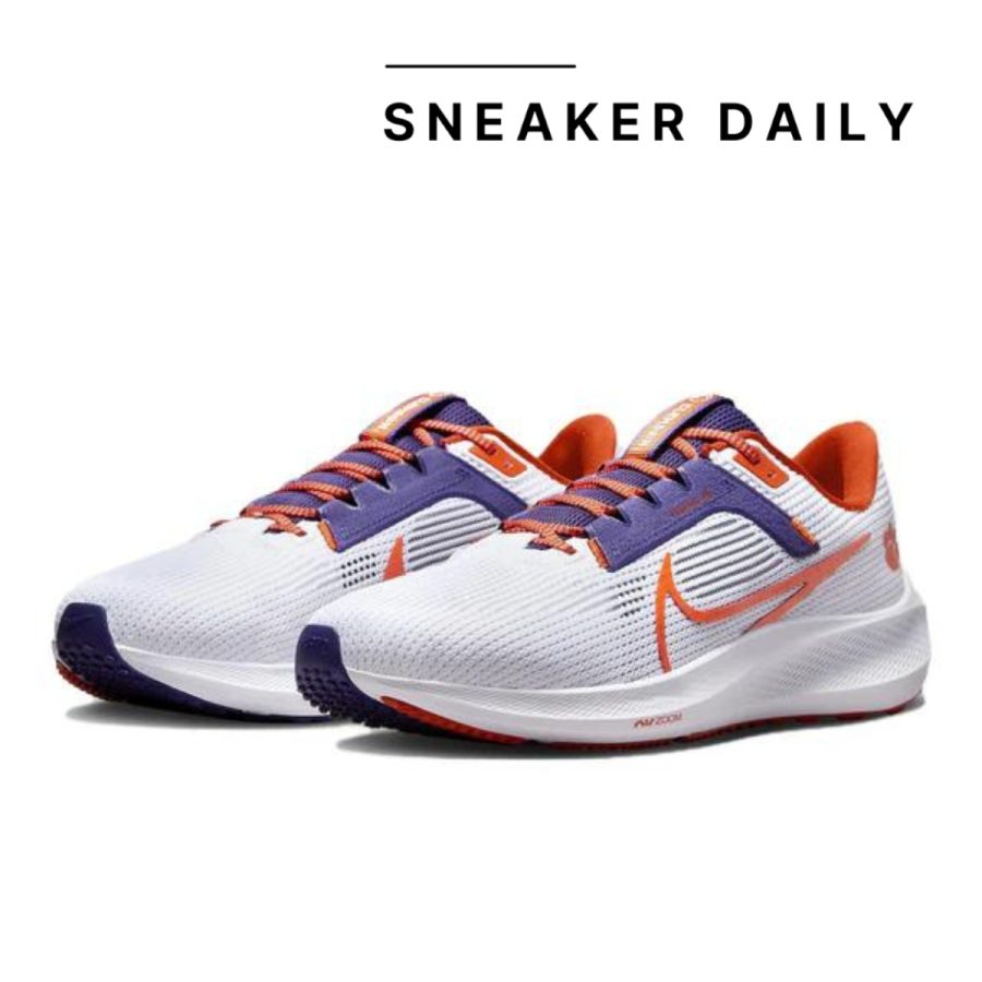 giày nike air zoom pegasus 40 'clemson' dz5966-100