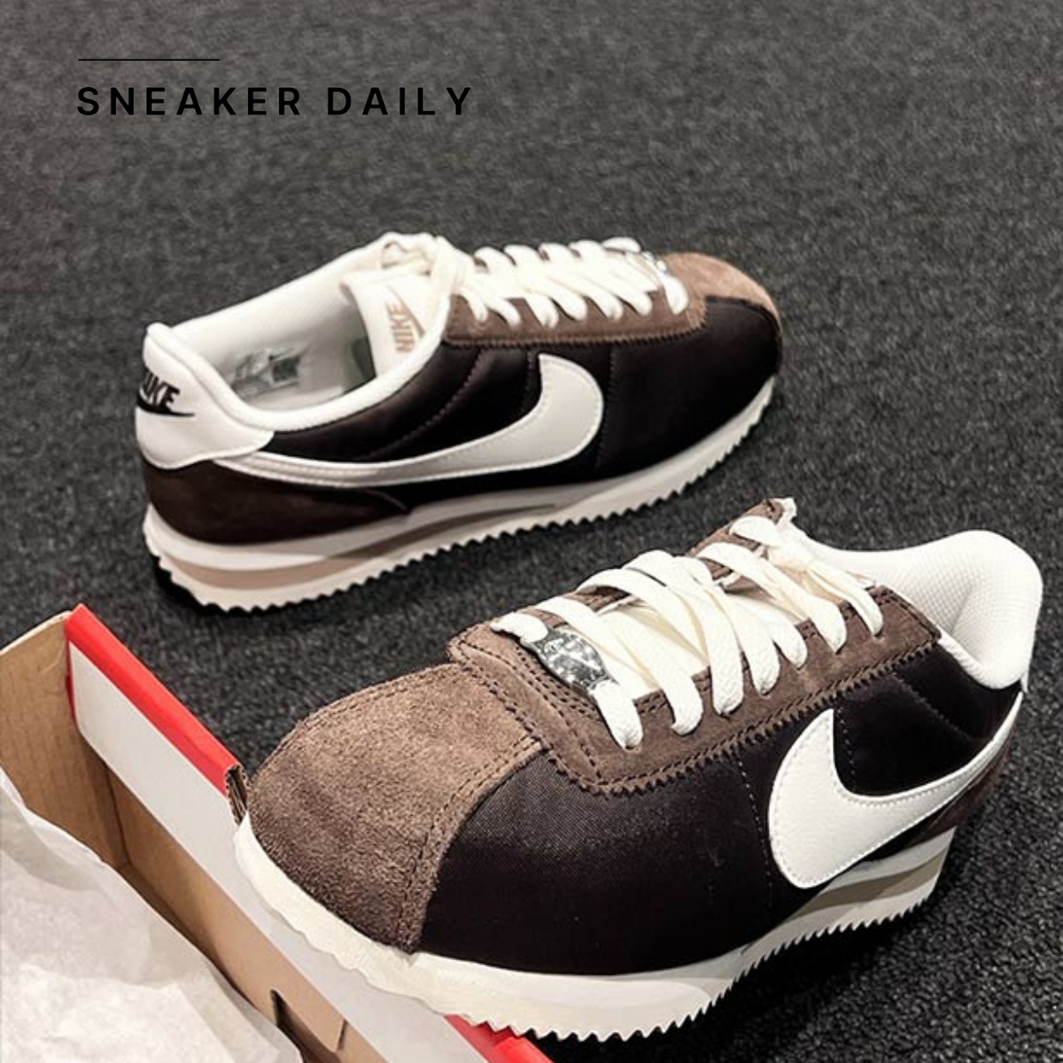 Giày Nike Cortez 'Baroque Brown' (Wmns) DZ2795-200