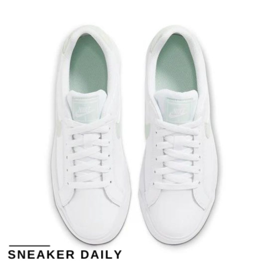 giày nike court royale white green (wmns) ao2810-111