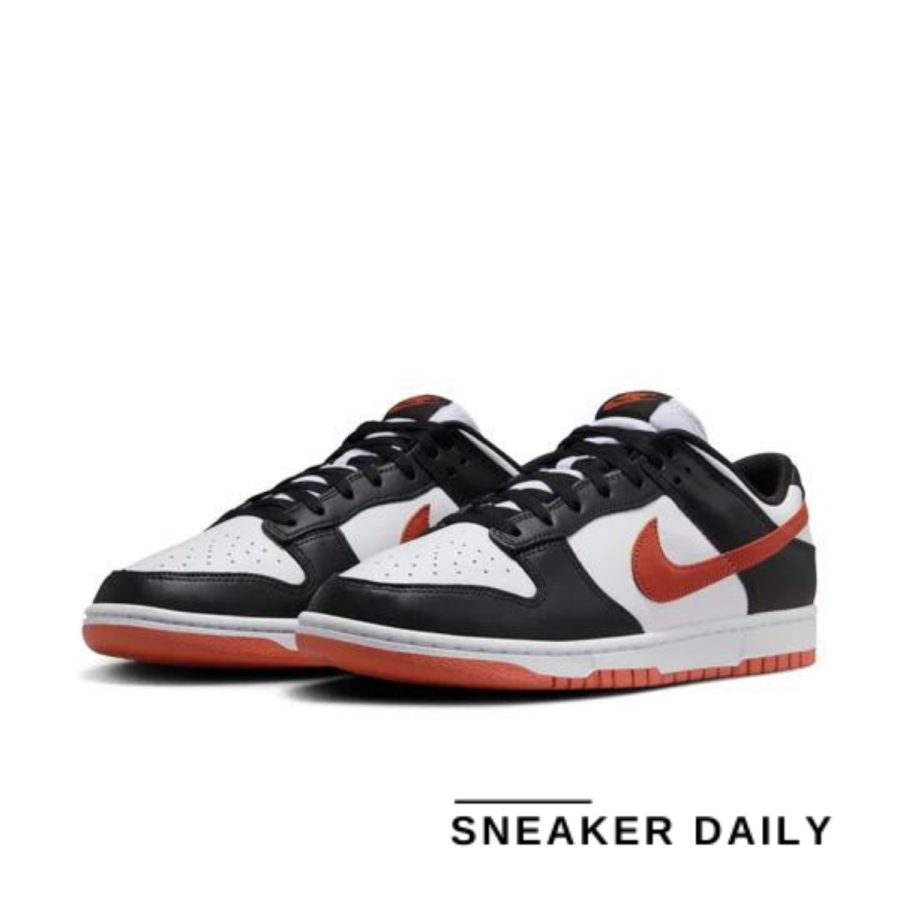 giày nike dunk low 'black dragon red' dv0833-108