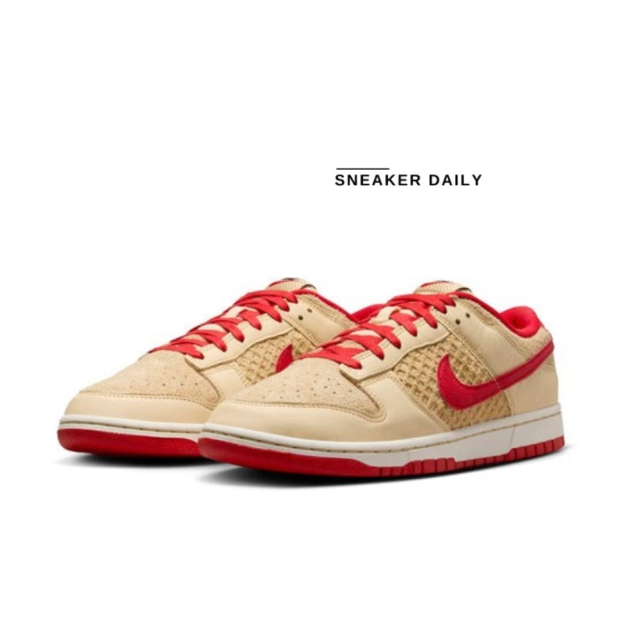 giày nike dunk low 'strawberry waffle' hj9100-294