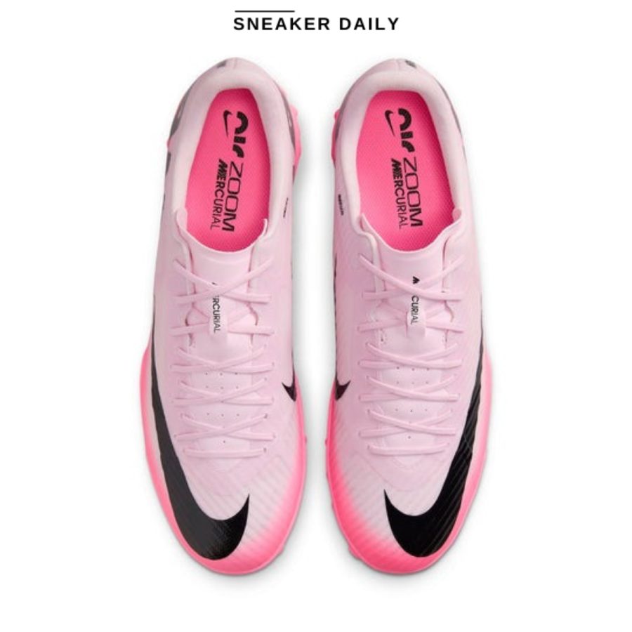 giày nike mercurial vapor 15 academy tf 'pink foam black' dj5635-601