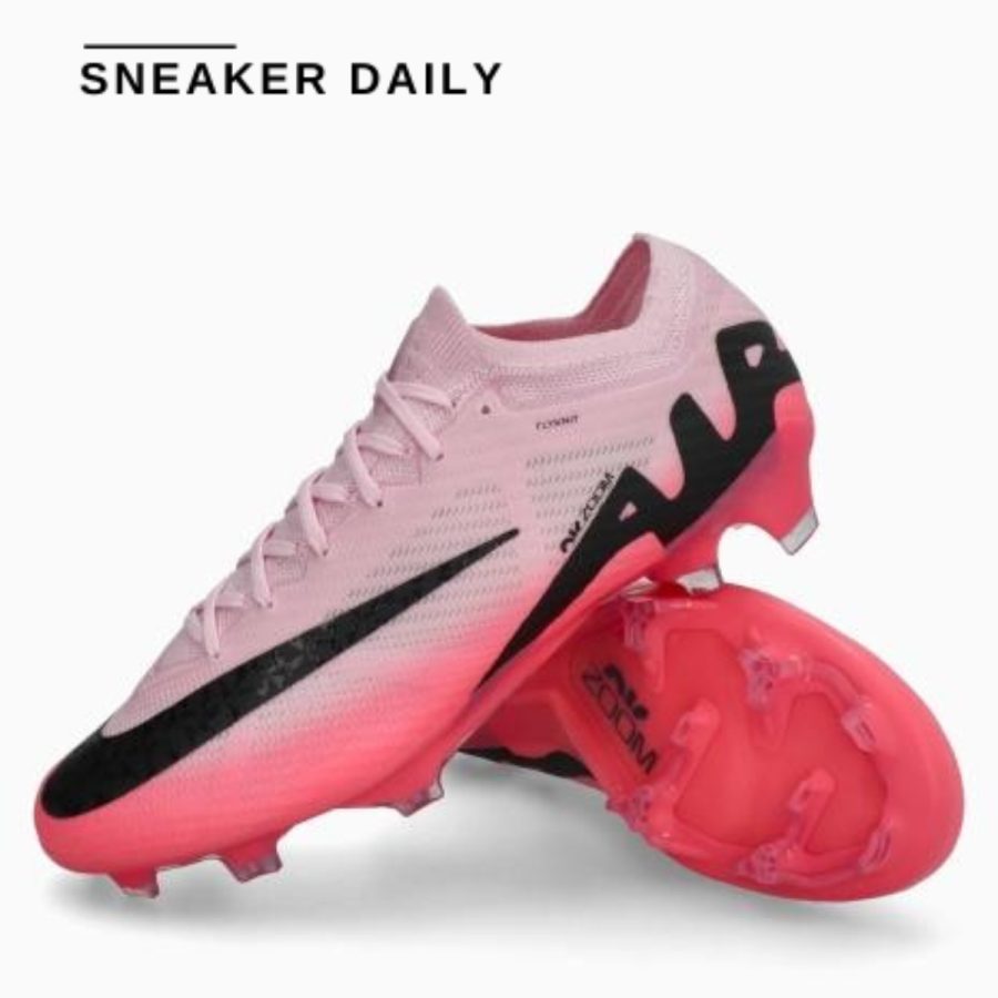 giày nike mercurial vapor 15 elite fg 'pink foam black' dj4978-601
