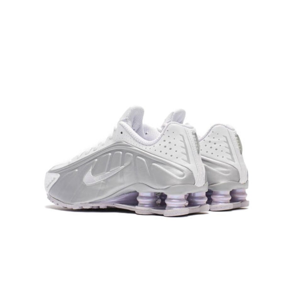 giày nike shox r4 'platinum barely grape' (wmns) hf5076-100