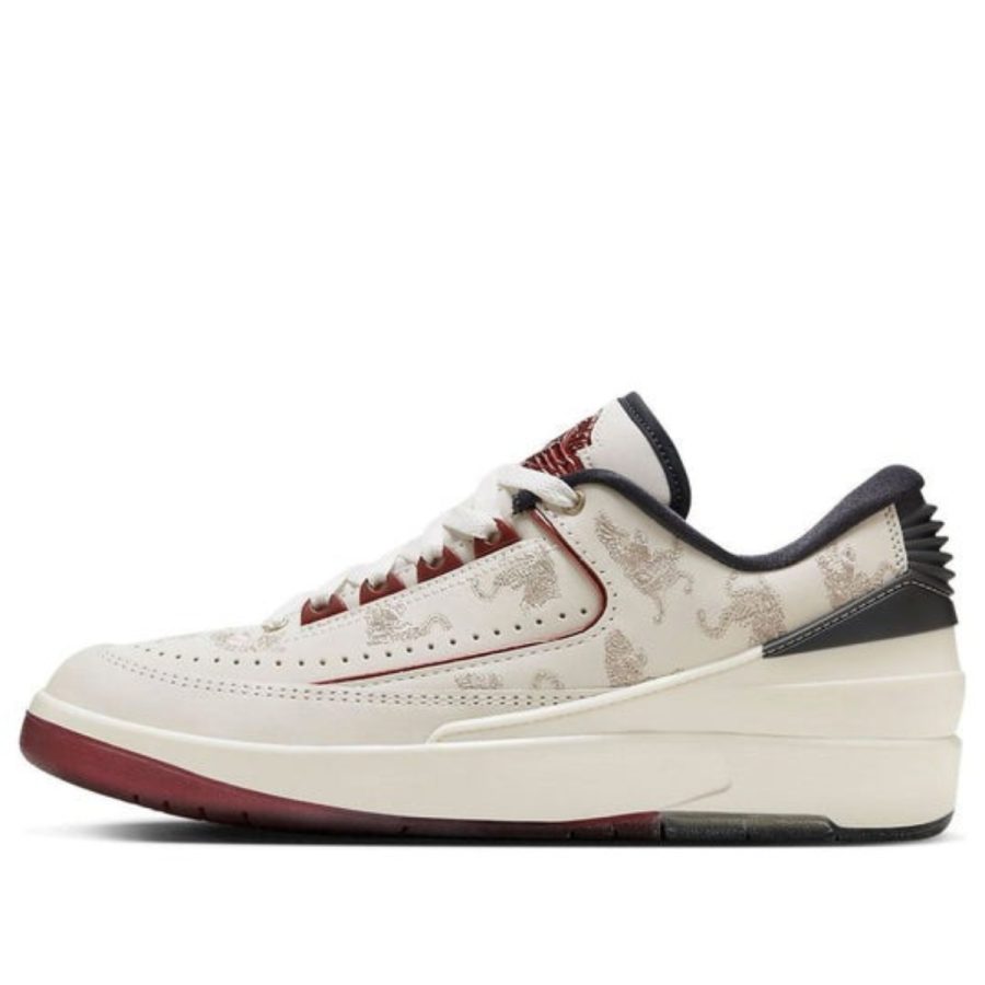 giày (wmns) air jordan 2 retro low 'year of the dragon' fj5736-100