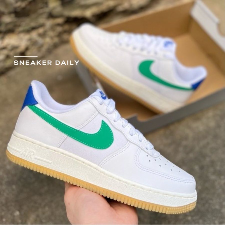 giày (wmns) nike air force 1 '07 'white stadium green' dd8959-110