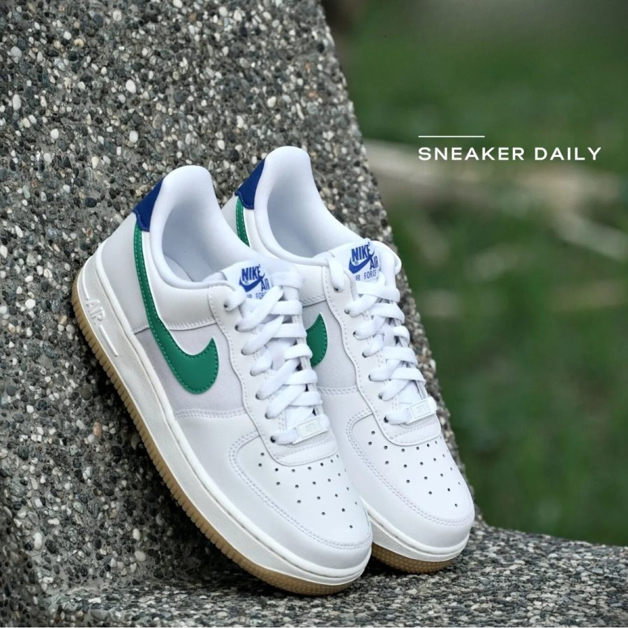 giày (wmns) nike air force 1 '07 'white stadium green' dd8959-110