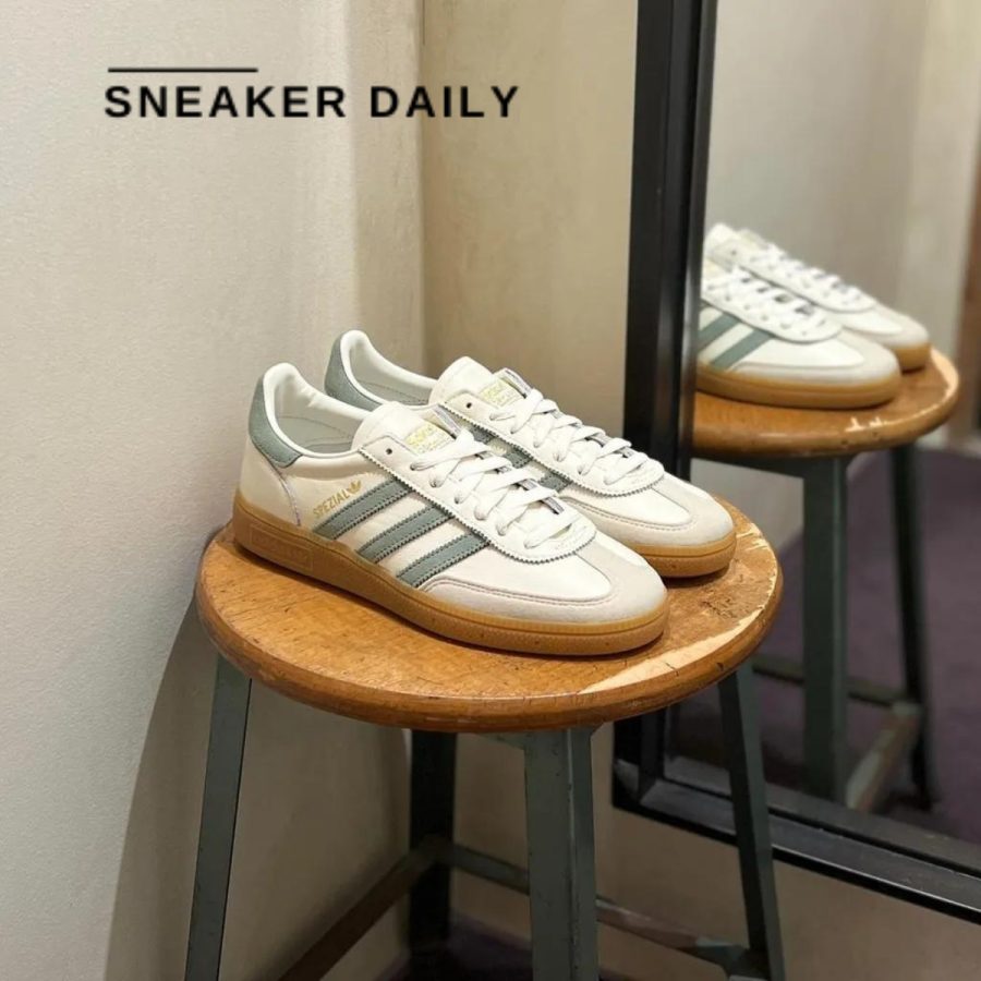 giày adidas handball spezial 'off white silver green' if9730