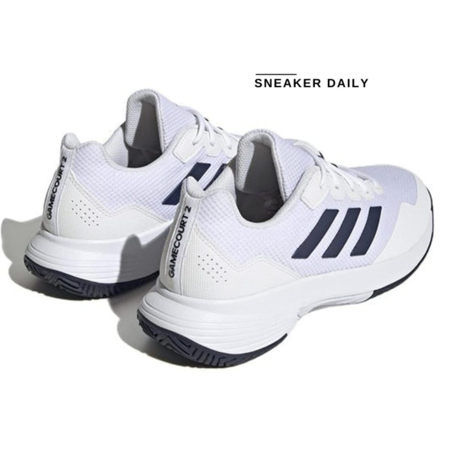 giày adidas solematch control 'white black lucid blue' hq8436