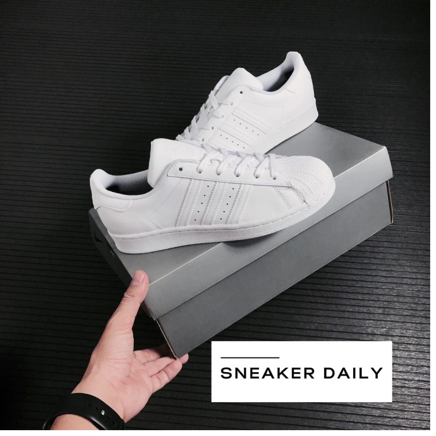 giày adidas superstar j 'triple white' ef5399