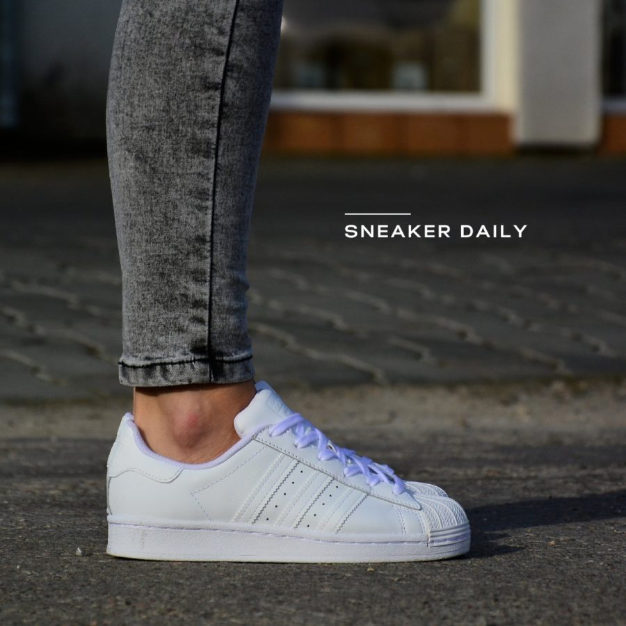 giày adidas superstar j 'triple white' ef5399