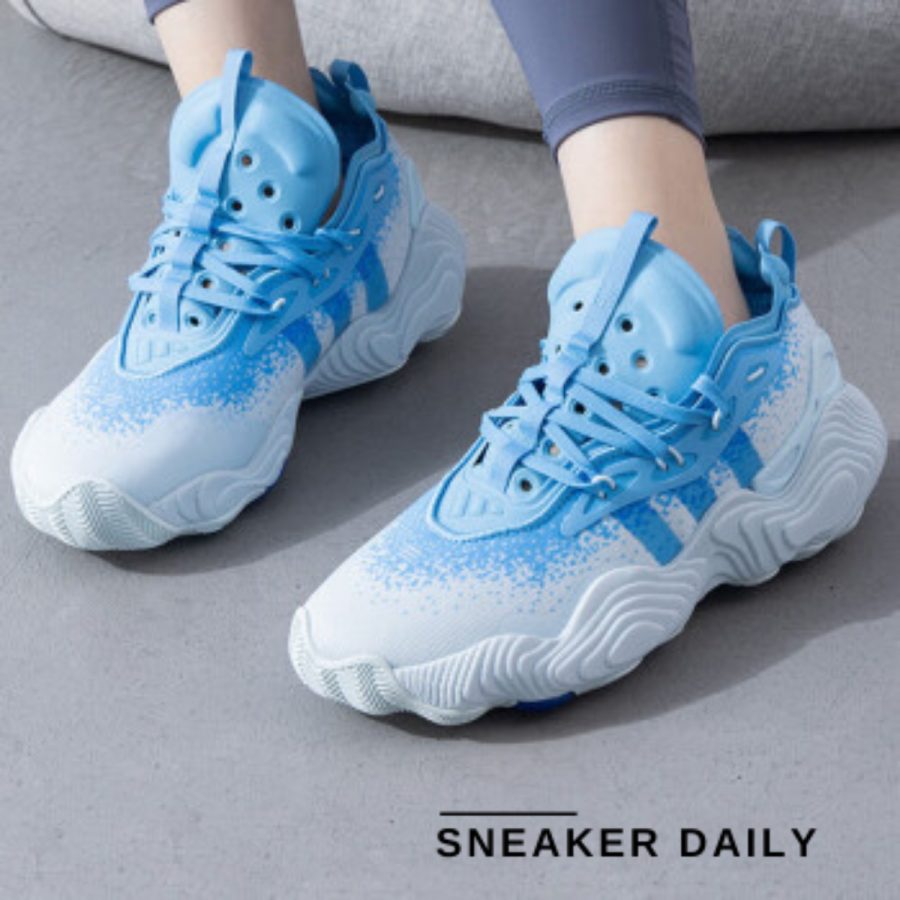 giày adidas trae young 3 'semi blue burst' ie2707