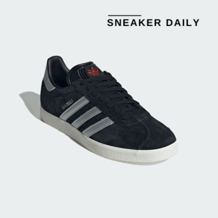 giày adidas originals gazelle 'core black silver metallic' if1826