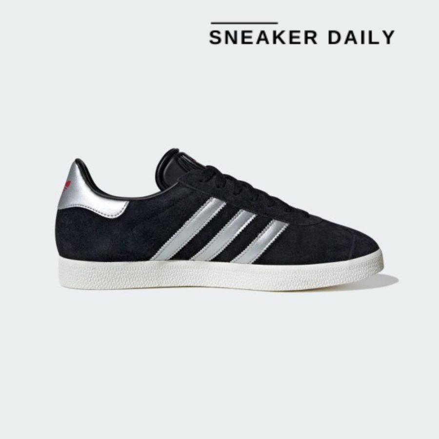 giày adidas originals gazelle 'core black silver metallic' if1826