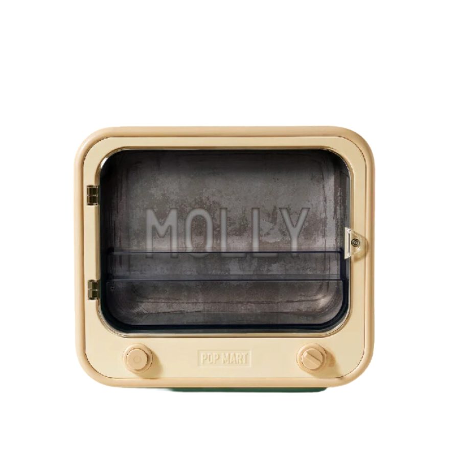 hộp trưng bày pop mart molly anniversary classical retro tv set 6941848243416