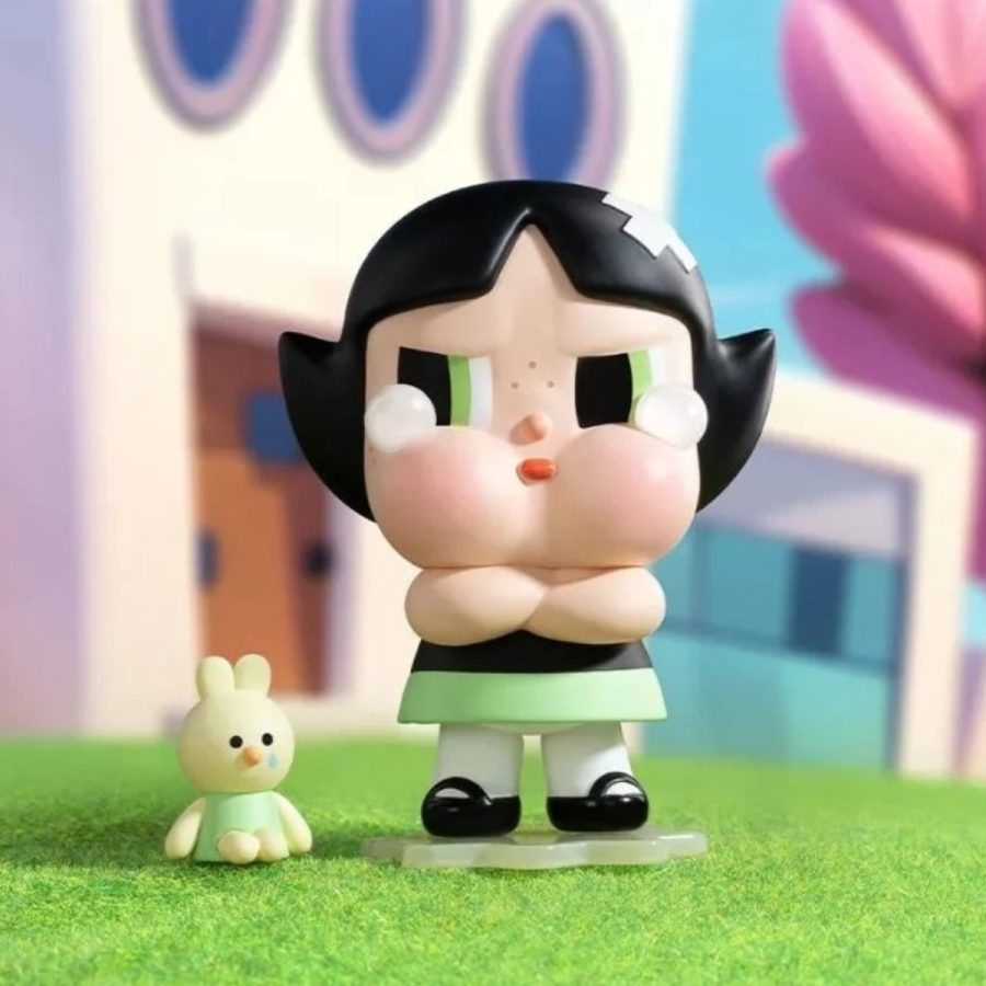 mô hình crybaby × powerpuff girls pop mart 6941848270511