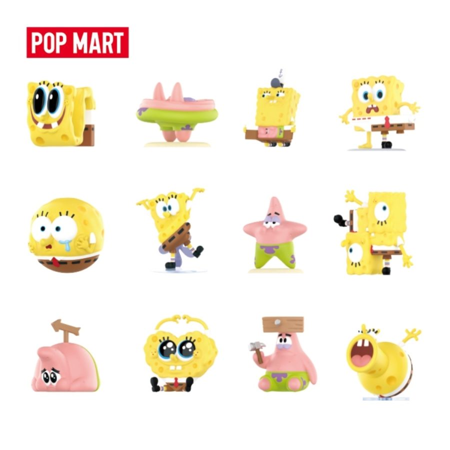 mô hình spongebob squarepants daily quirks pop mart 6941848262400