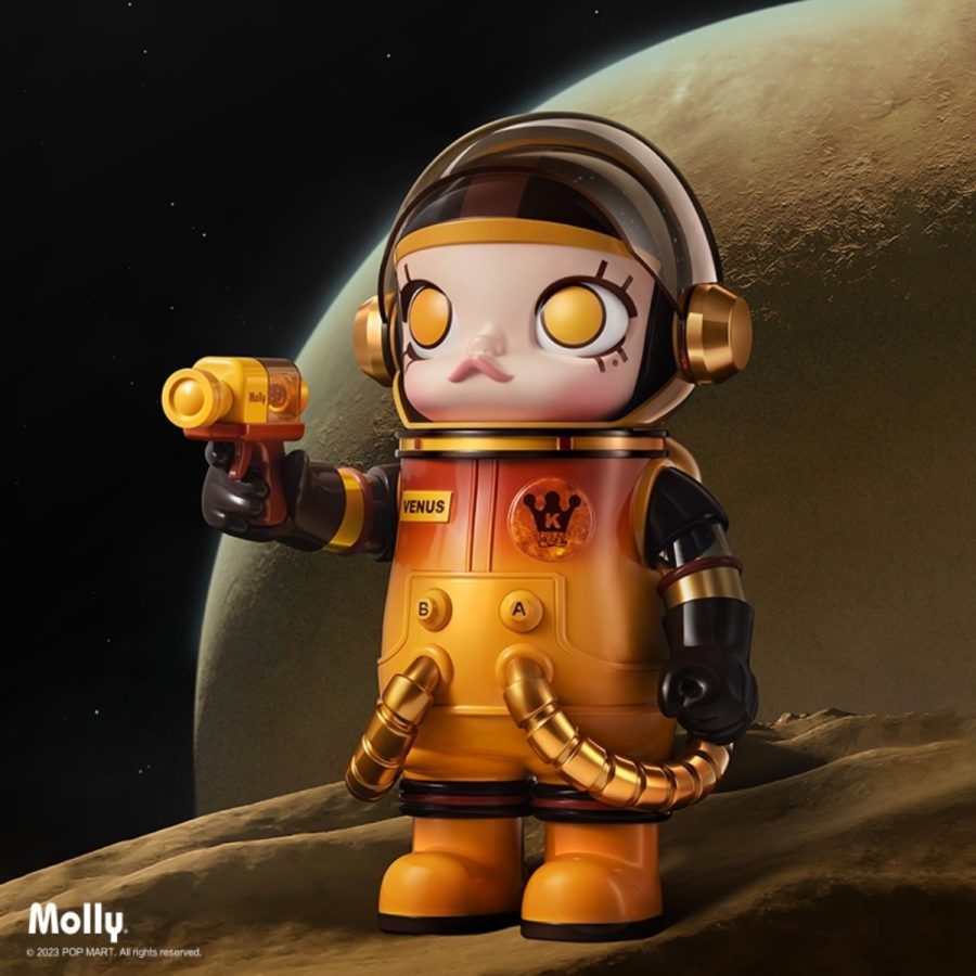 mô hình pop mart mega space molly planet series 400% 6941848244383