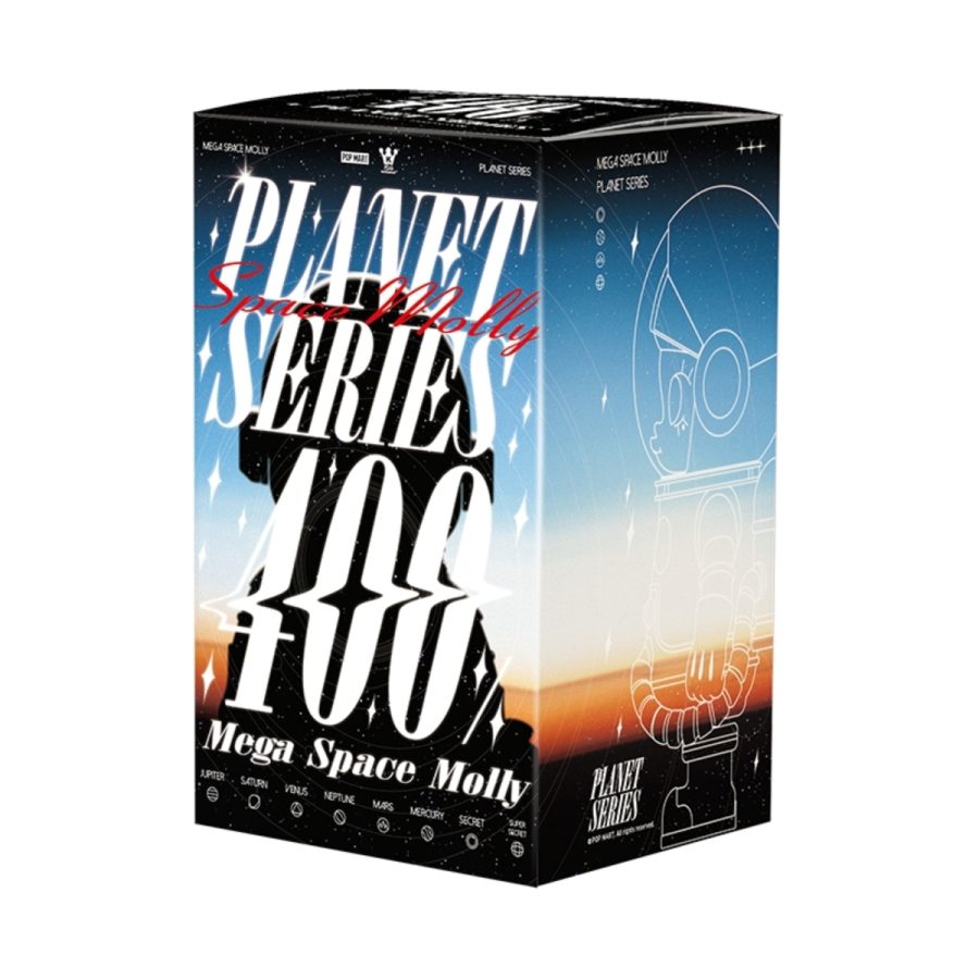 mô hình pop mart mega space molly planet series 400% 6941848244383