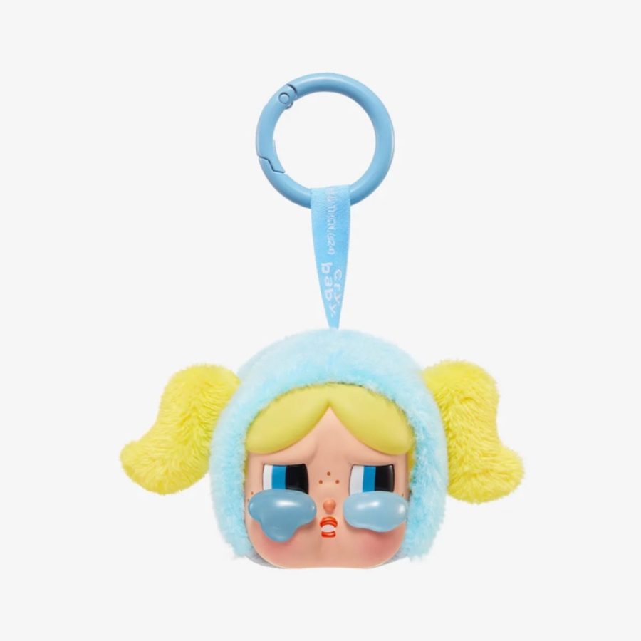 móc khóc pop mart crybaby × powerpuff girls series vinyl face plush 6931448666238