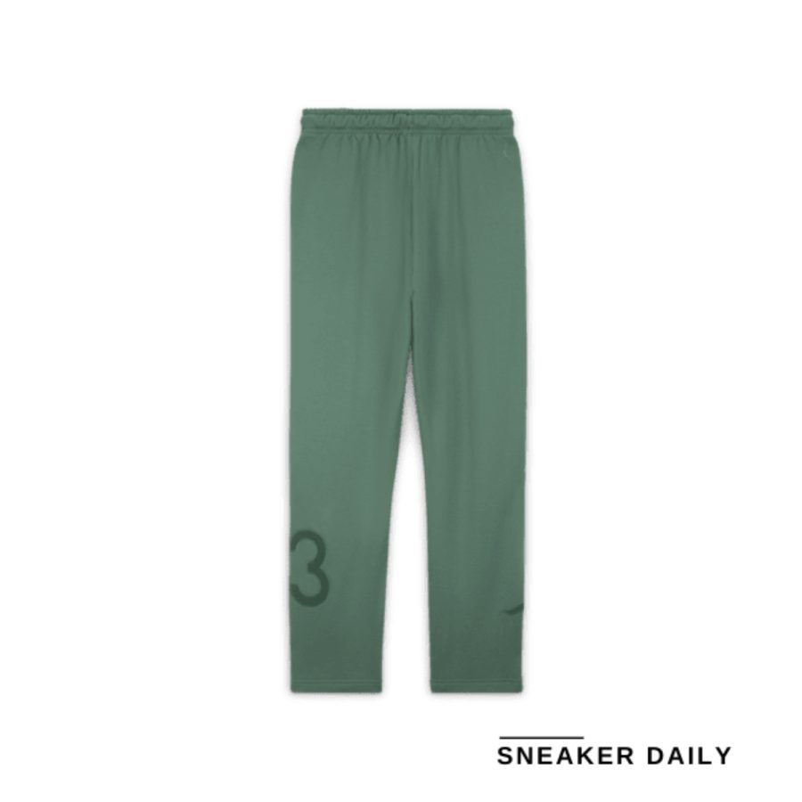 quần jordan fleece pant nina chanel abney green fz7518-398