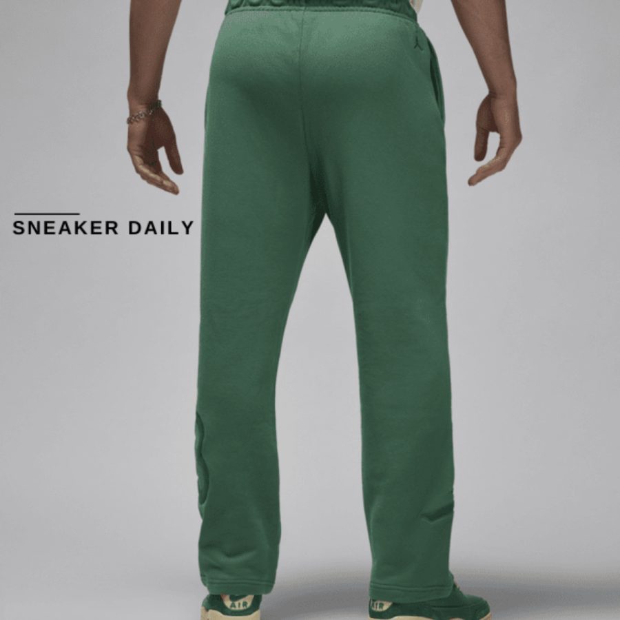 quần jordan fleece pant nina chanel abney green fz7518-398