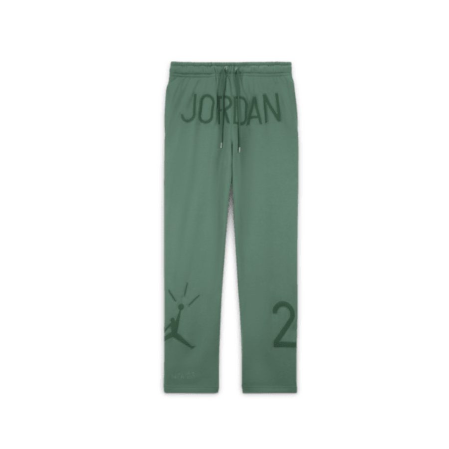 quần jordan fleece pant nina chanel abney green fz7518-398