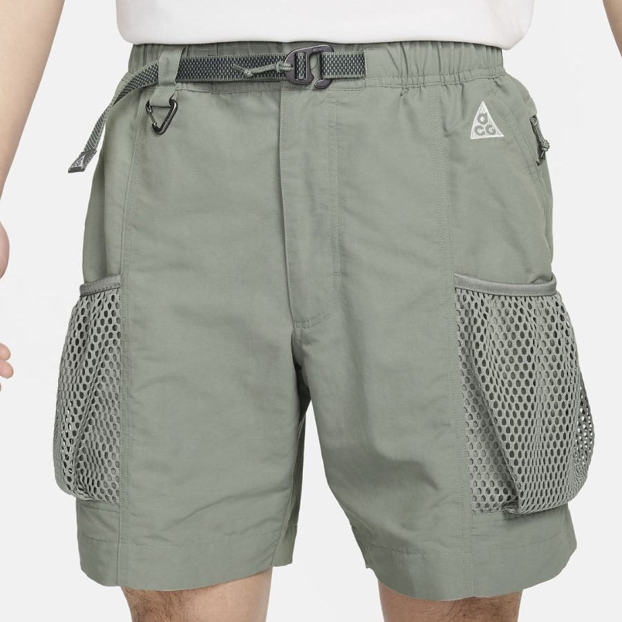 quần nike acg snowgrass cargo shorts 'grey' dv9406-053