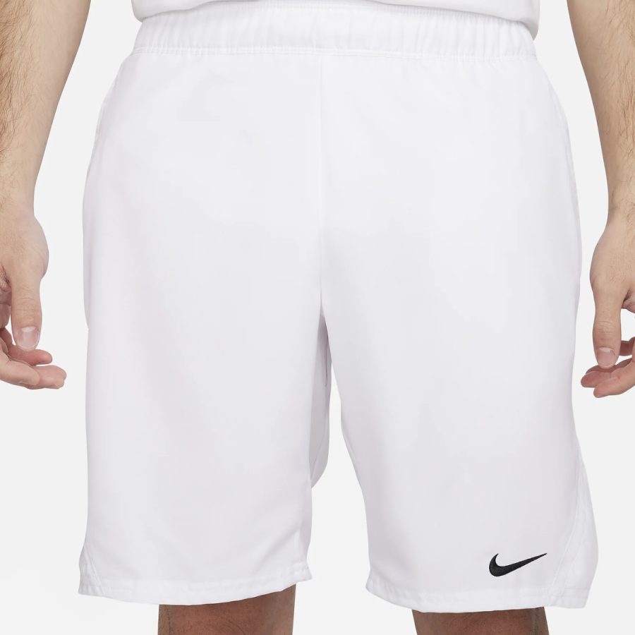 quần nike court dri-fit victory 9in shorts - white fd5385-100